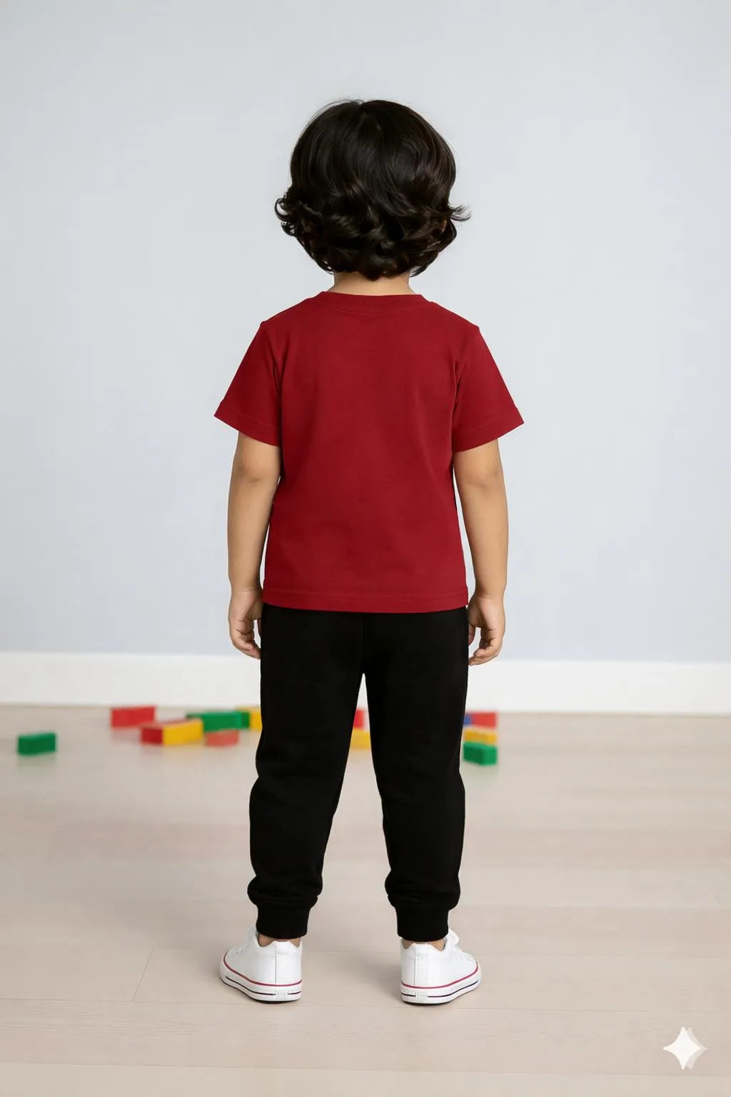 Boy's Polyester Printed Tracksuit
