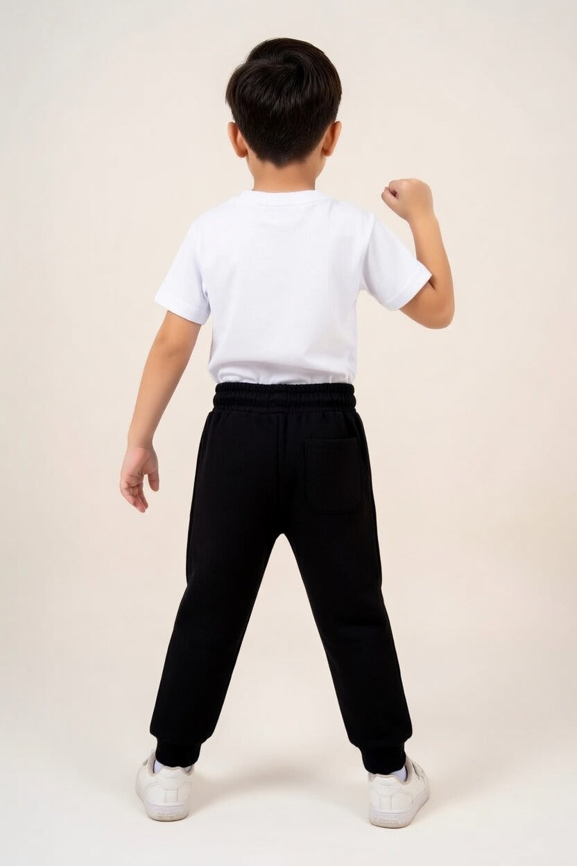 Summer Tracksuit – Cartoon Printed T-Shirt & Jogger Set